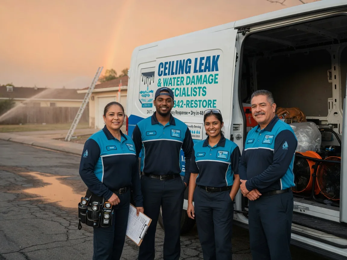 Ceiling Leak Cleanup company in Walker, IA